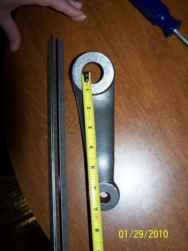 Pitman Arm is too short lets start a list of OEM lengths for future